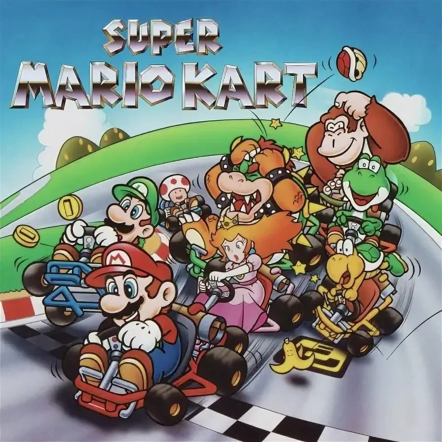 Super Mario Kart SNES