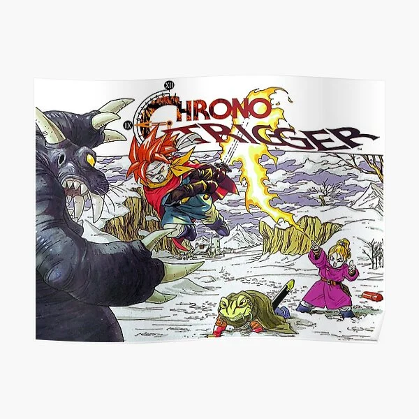 Chrono Trigger SNES box art